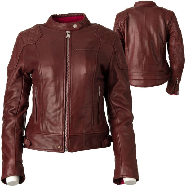 Maxler AEROVEX ROSE leather motorcycle jacket