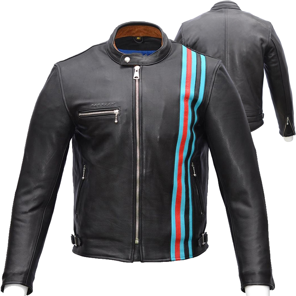 Maxler GEARFORGE leather motorcycle jacket