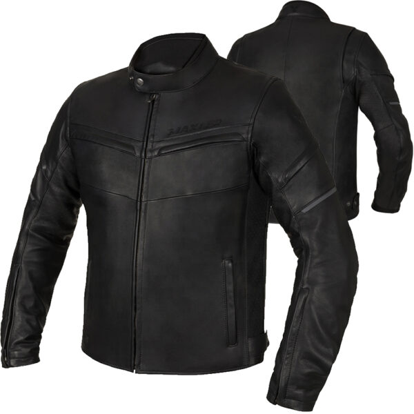 Maxler SHADOWFANG leather motorcycle jacket