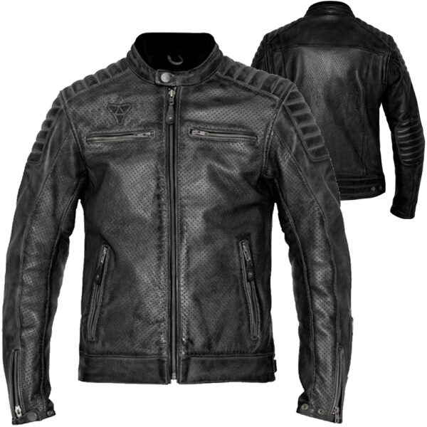Maxler TRINEX leather motorcycle jacket